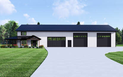 Barn House Plan #5032-00320 Elevation Photo