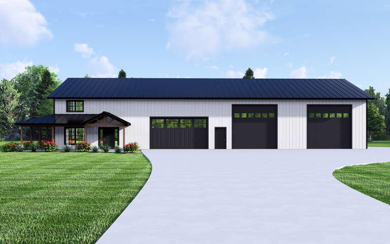 House Plan House Plan #32218 Front Elevation 