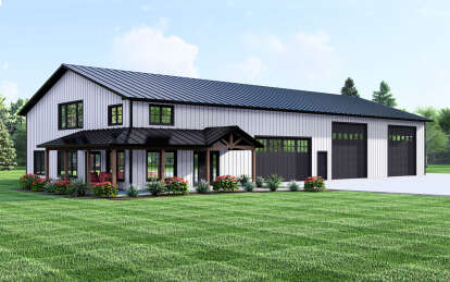 Barn House Plan #5032-00320 Elevation Photo