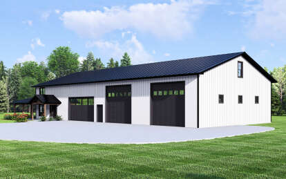 Barn House Plan #5032-00320 Elevation Photo