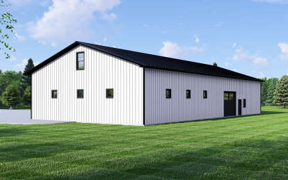 Barn House Plan #5032-00320 Elevation Photo