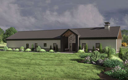 Barn House Plan #963-01086 Elevation Photo