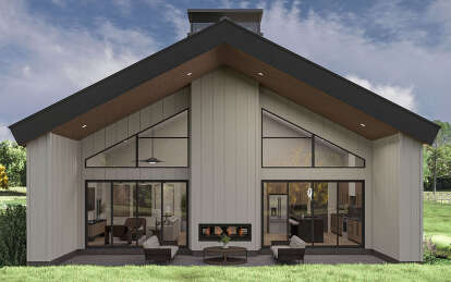 Barn House Plan #963-01086 Elevation Photo