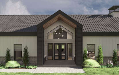 Barn House Plan #963-01086 Elevation Photo