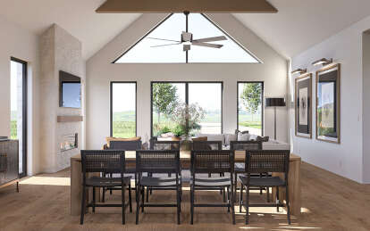 Modern Transitional House Plan #963-01087 Additional Photo