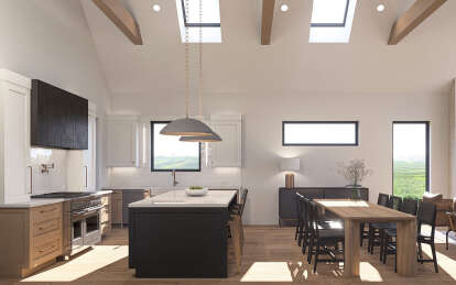 Modern Transitional House Plan #963-01087 Additional Photo
