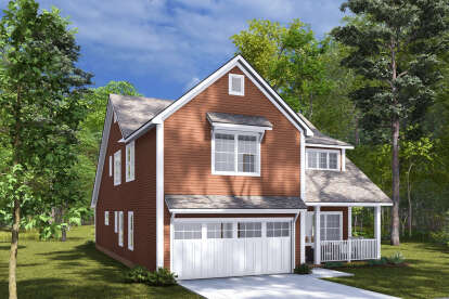 Country House Plan #4848-00439 Elevation Photo