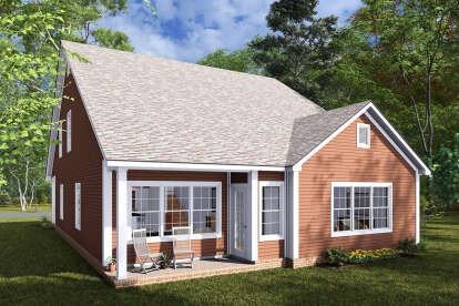 Country House Plan #4848-00439 Elevation Photo