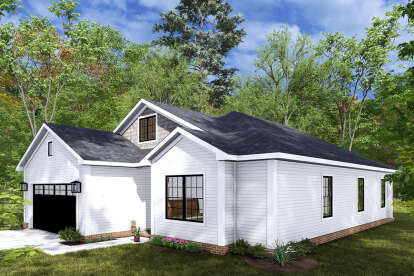 Ranch House Plan #4848-00440 Elevation Photo