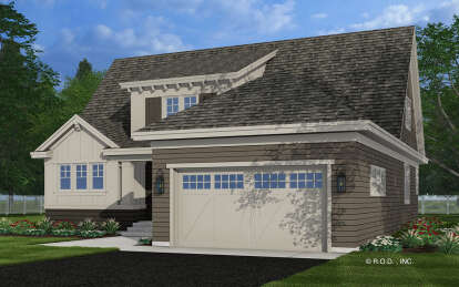 Craftsman House Plan #098-00469 Elevation Photo