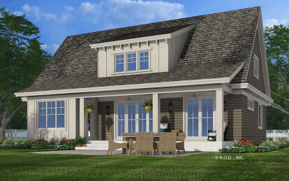 Craftsman House Plan #098-00469 Elevation Photo