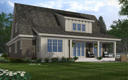 Craftsman House Plan #098-00469 Elevation Photo
