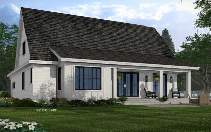Modern Farmhouse House Plan #098-00470 Elevation Photo