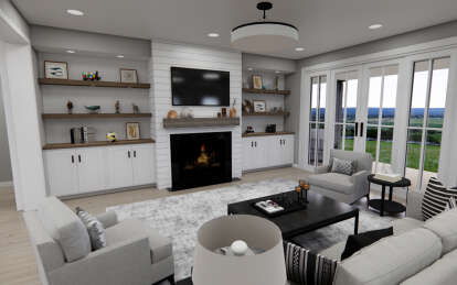 Modern Farmhouse House Plan #098-00470 Additional Photo