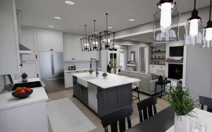 Modern Farmhouse House Plan #098-00470 Additional Photo