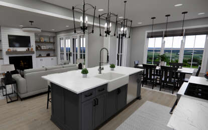 Modern Farmhouse House Plan #098-00470 Additional Photo