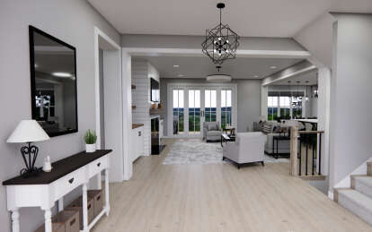 Modern Farmhouse House Plan #098-00470 Additional Photo