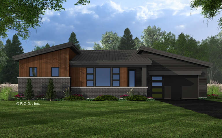 House Plan House Plan #32229 Front Elevation 