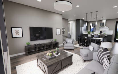 Contemporary House Plan #098-00472 Additional Photo