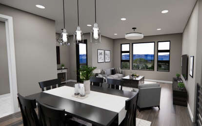 Contemporary House Plan #098-00472 Additional Photo