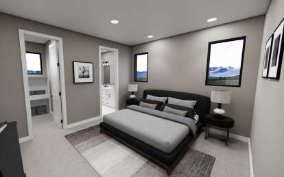 Contemporary House Plan #098-00472 Additional Photo