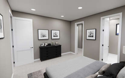 Contemporary House Plan #098-00472 Additional Photo