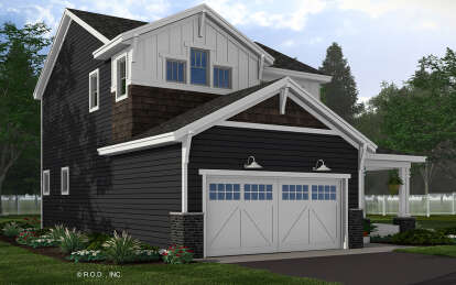Craftsman House Plan #098-00473 Elevation Photo