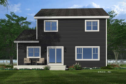 Craftsman House Plan #098-00473 Elevation Photo