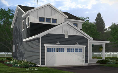 Craftsman House Plan #098-00474 Elevation Photo