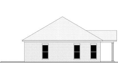 Traditional House Plan #041-00377 Elevation Photo