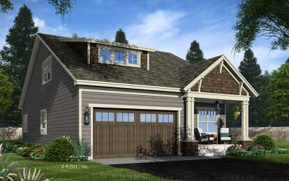 Craftsman House Plan #098-00478 Elevation Photo