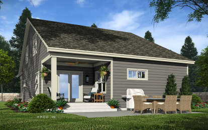 Craftsman House Plan #098-00478 Elevation Photo