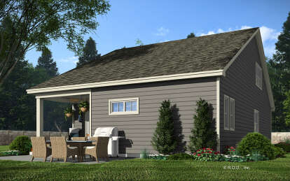 Craftsman House Plan #098-00478 Elevation Photo