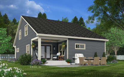 Craftsman House Plan #098-00479 Elevation Photo