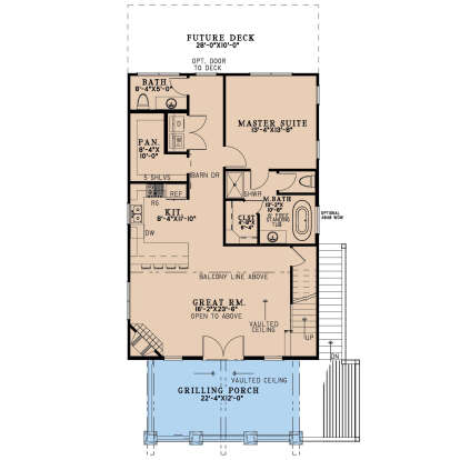 Main Floor  for House Plan #8318-00403