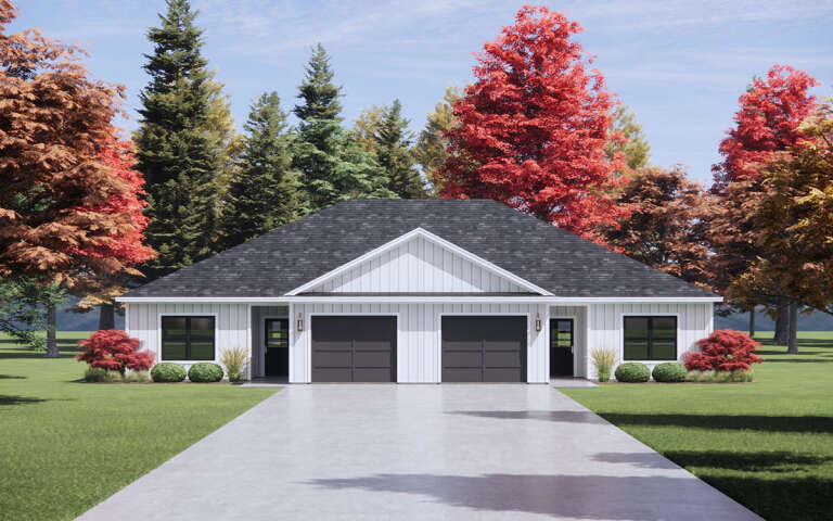 House Plan House Plan #32243 Front Elevation 