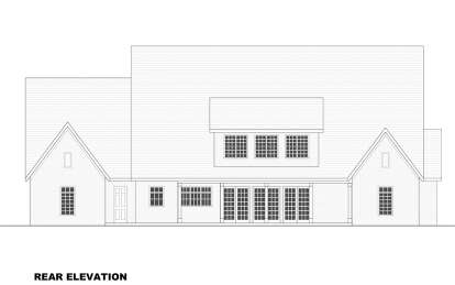 French Country House Plan #7568-00033 Elevation Photo