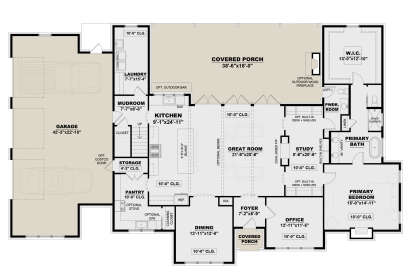 Main Floor  for House Plan #7568-00033