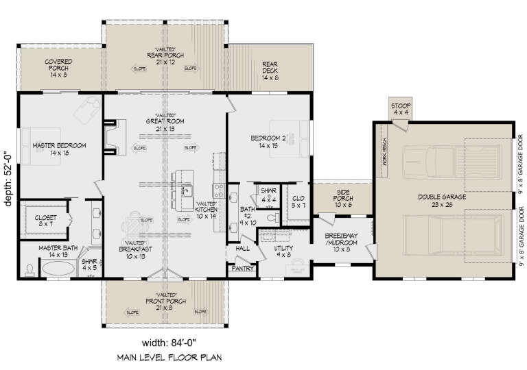 House Plan House Plan #32250 Drawing 1