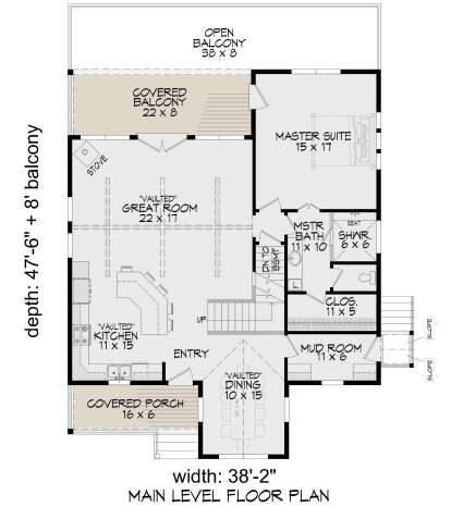 Main Floor  for House Plan #940-01229