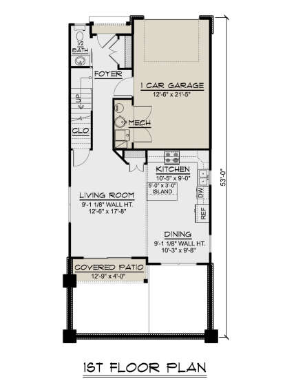 Main Floor  for House Plan #5032-00321