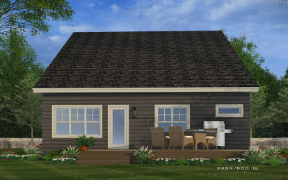Craftsman House Plan #098-00487 Elevation Photo