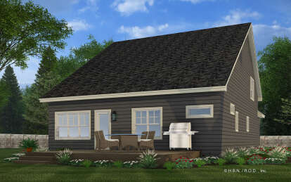 Craftsman House Plan #098-00487 Elevation Photo