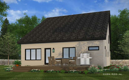 Contemporary House Plan #098-00488 Elevation Photo