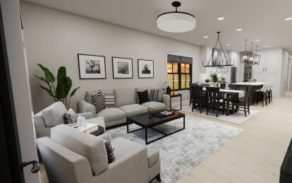 Contemporary House Plan #098-00488 Additional Photo