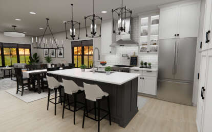Contemporary House Plan #098-00488 Additional Photo