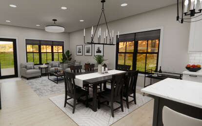 Contemporary House Plan #098-00488 Additional Photo