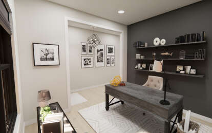 Contemporary House Plan #098-00488 Additional Photo