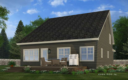 Craftsman House Plan #098-00490 Elevation Photo