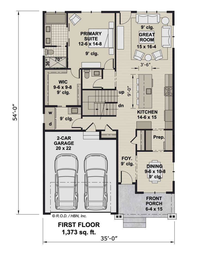 House Plan House Plan #32261 Drawing 1